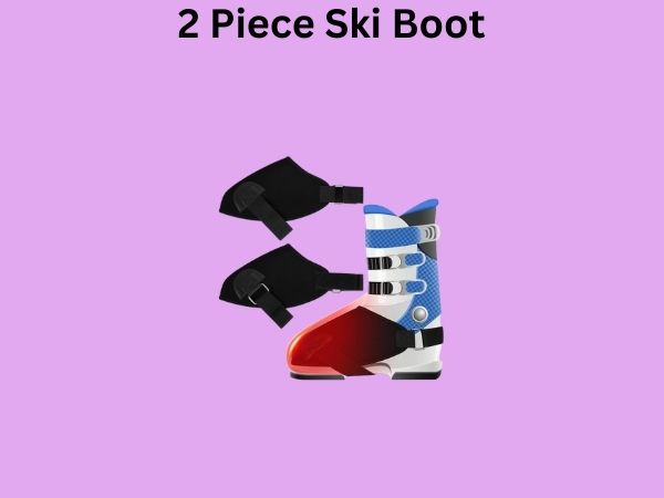 2 Piece Ski Boot
