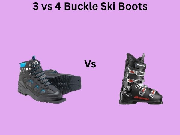 3 vs 4 Buckle Ski Boots
