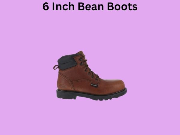 6 Inch Bean Boots
