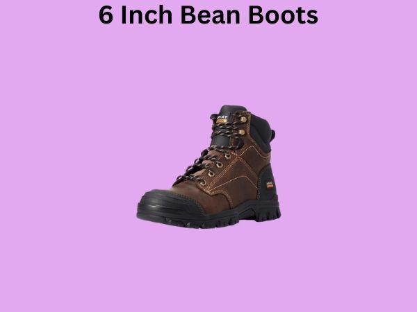 6 Inch Bean Boots
