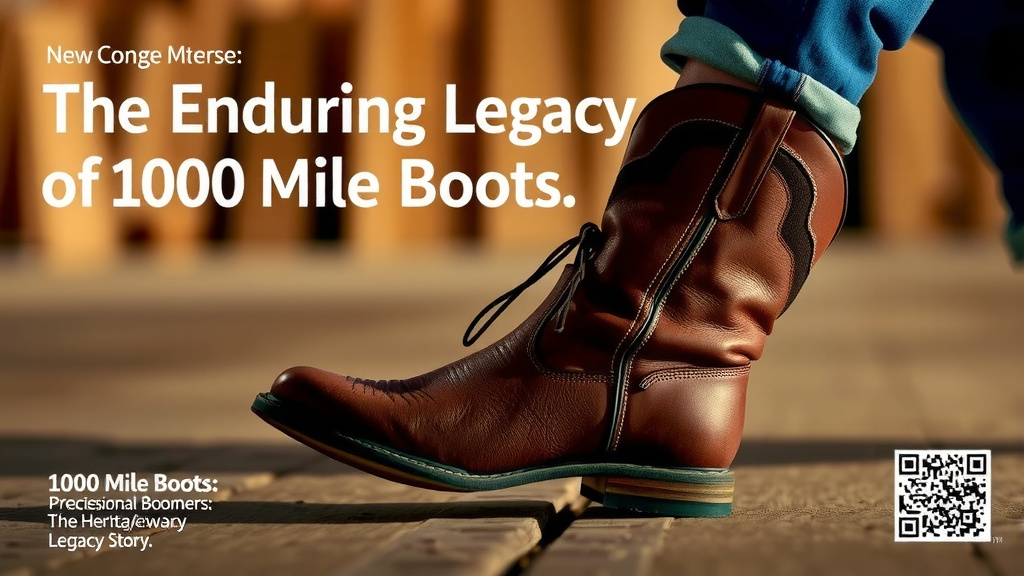 The Enduring Legacy of 1000 Mile Boots