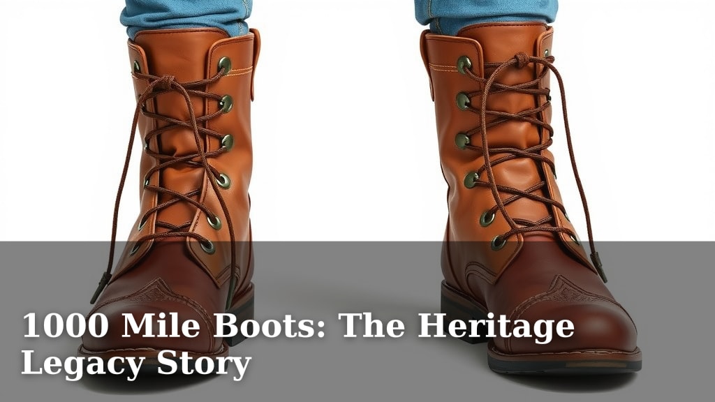 1000 Mile Boots: The Heritage Legacy Story