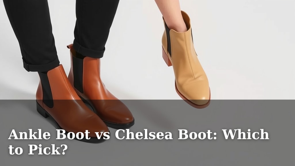 Ankle Boot vs Chelsea Boot: Which to Pick?