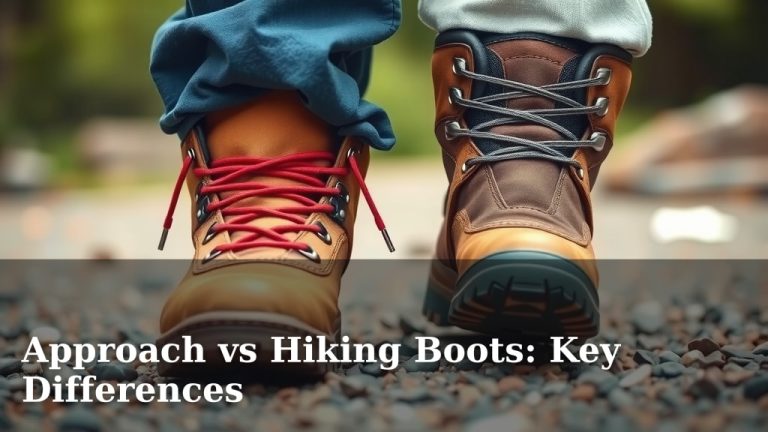 Approach vs Hiking Boots: Key Differences