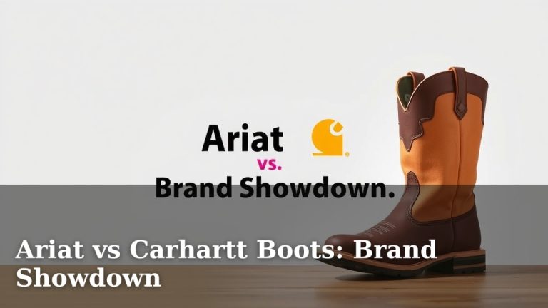 Ariat vs Carhartt Boots: Brand Showdown