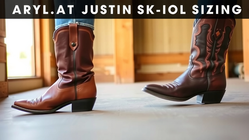 Ariat and Justin Boot Sizing: What You Need to Know