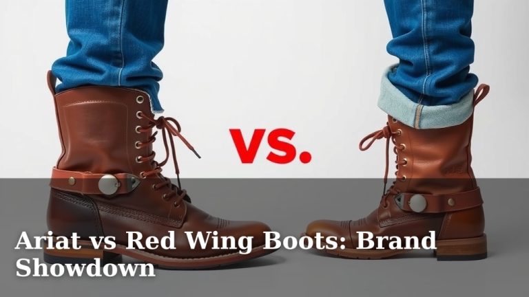 Ariat vs Red Wing Boots: Brand Showdown