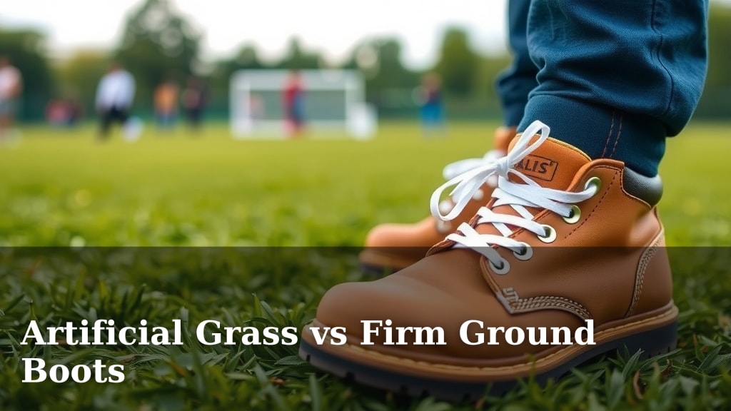 Artificial Grass vs Firm Ground Boots