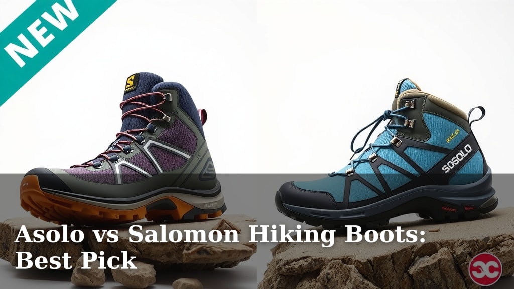 Asolo vs Salomon Hiking Boots: Best Pick