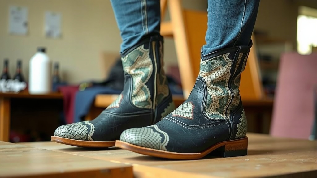 Crafting Luxury: How Snakeskin Boots Come to Life