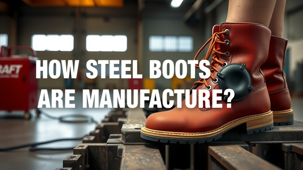 Understanding How Steel Toe Boots Are Manufactured