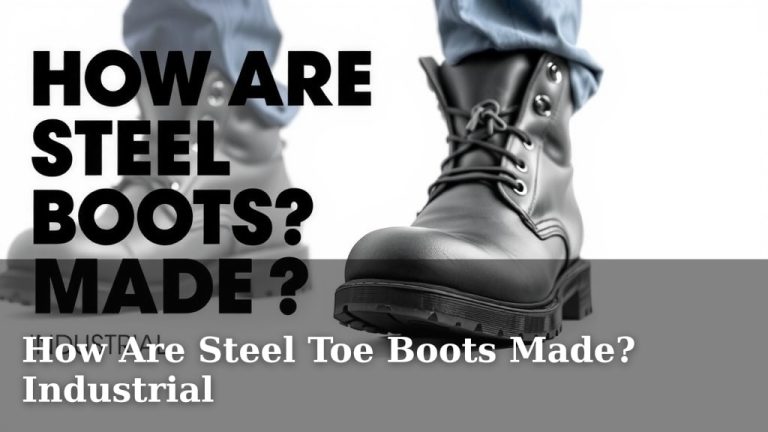 How Are Steel Toe Boots Made? Industrial