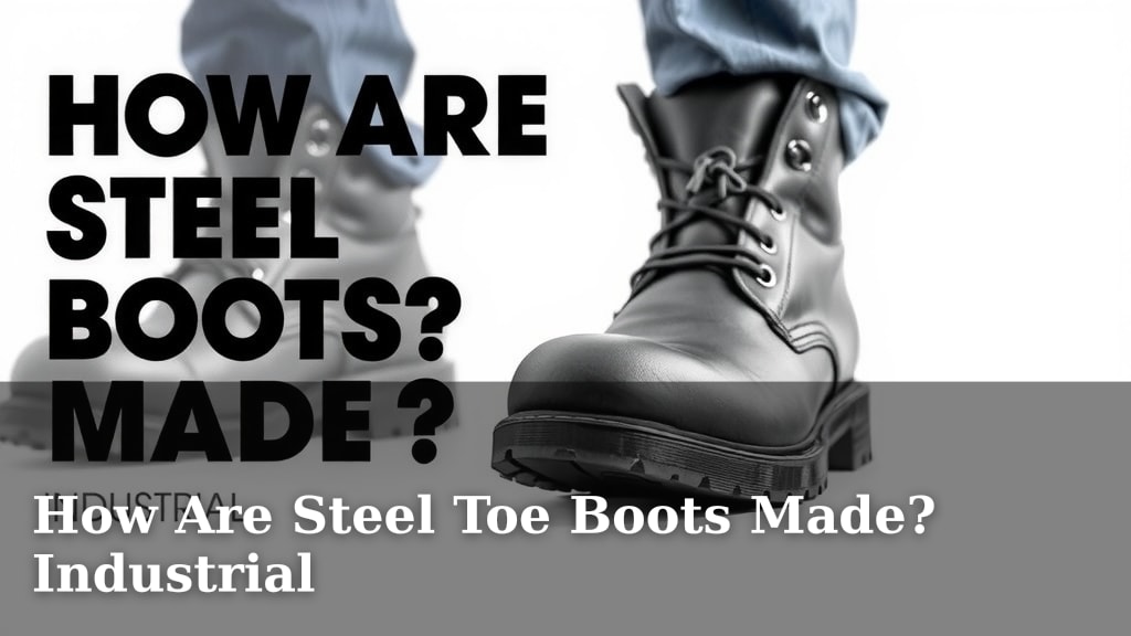 How Are Steel Toe Boots Made? Industrial