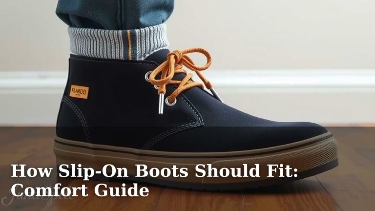 How Slip-On Boots Should Fit: Comfort Guide
