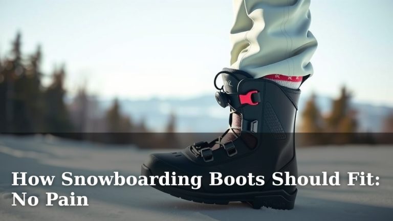 How Snowboarding Boots Should Fit: No Pain