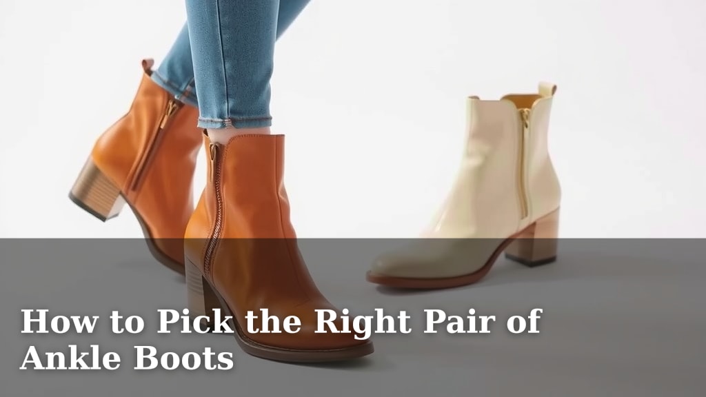 How to Pick the Right Pair of Ankle Boots