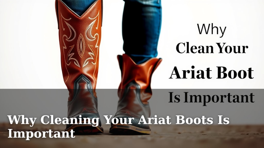 Why Cleaning Your Ariat Boots Is Important