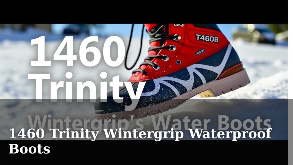1460 Trinity Wintergrip Waterproof Boots