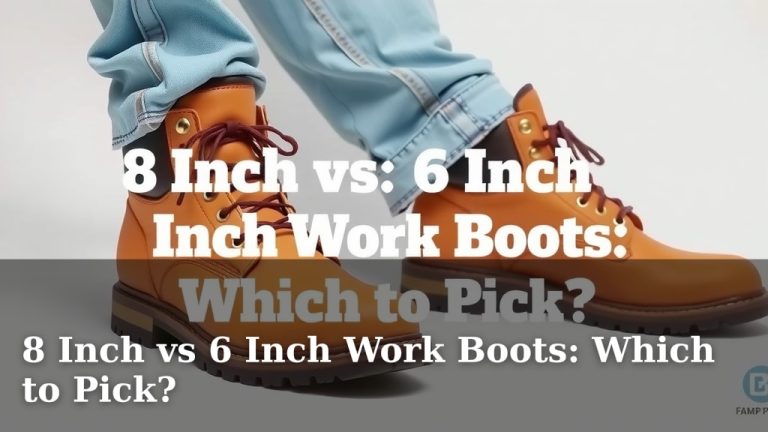 8 Inch vs 6 Inch Work Boots: Which to Pick?
