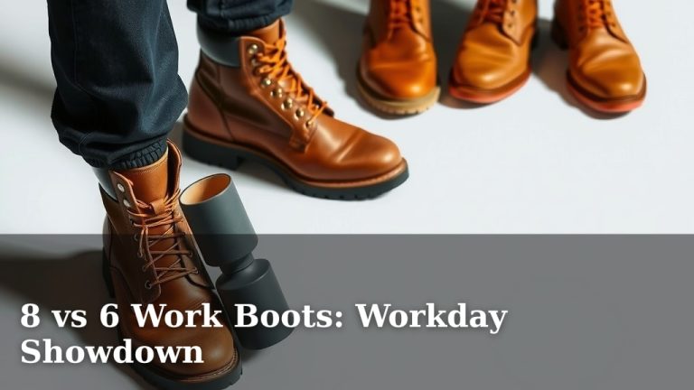 8 vs 6 Work Boots: Workday Showdown