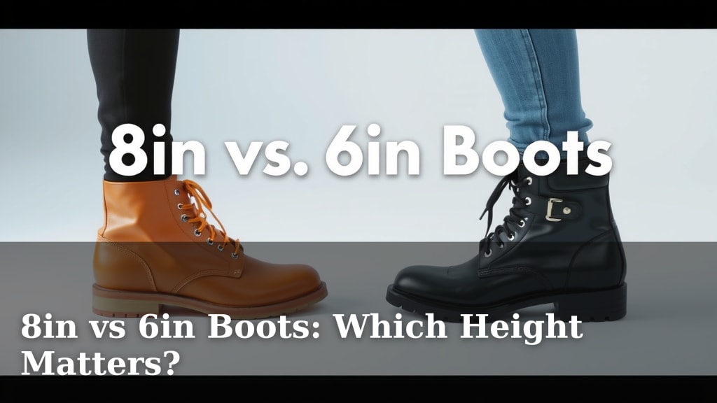 8in vs 6in Boots: Which Height Matters?