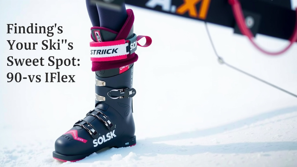 Finding Your Ski Boot's Sweet Spot: 90 vs 100 Flex Explained