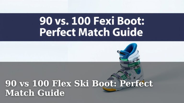 90 vs 100 Flex Ski Boot: Perfect Match Guide