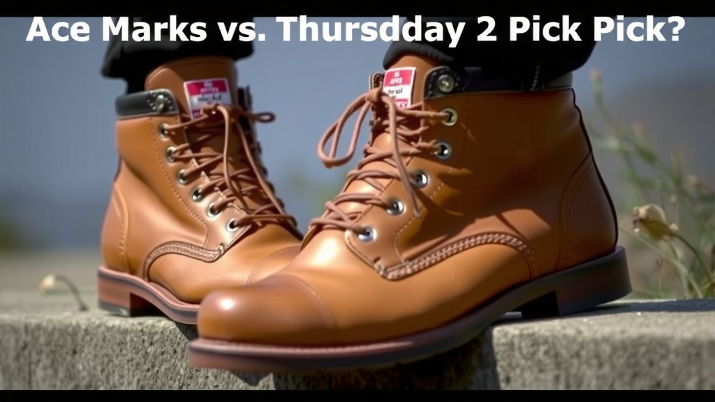 Ace Marks vs. Thursday Boots: Which Premium Pick Wins?