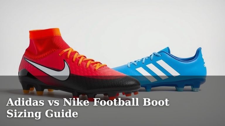 Adidas vs Nike Football Boot Sizing Guide