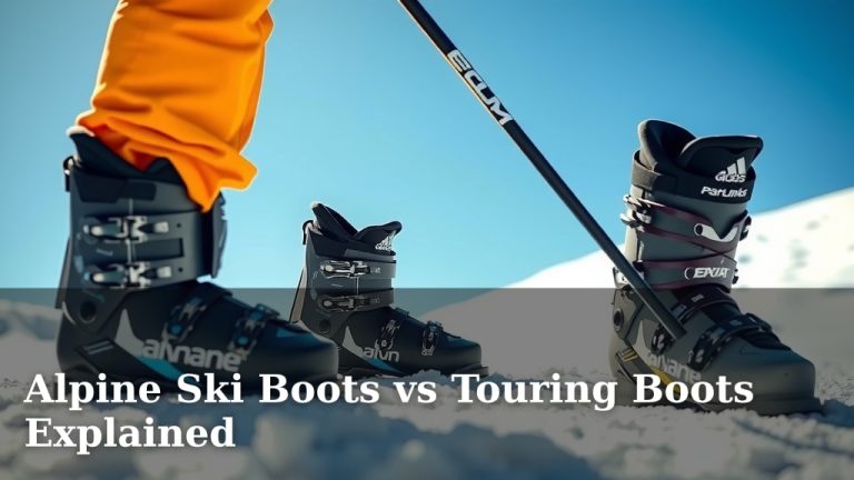 Alpine Ski Boots vs Touring Boots Explained