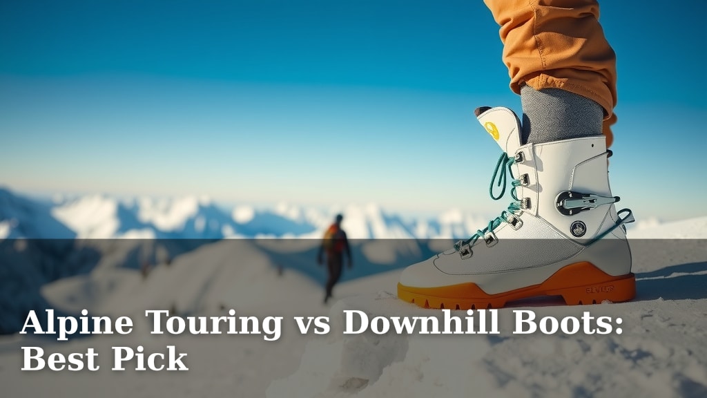 Alpine Touring vs Downhill Boots: Best Pick