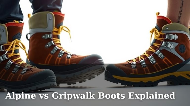 Alpine vs Gripwalk Boots Explained