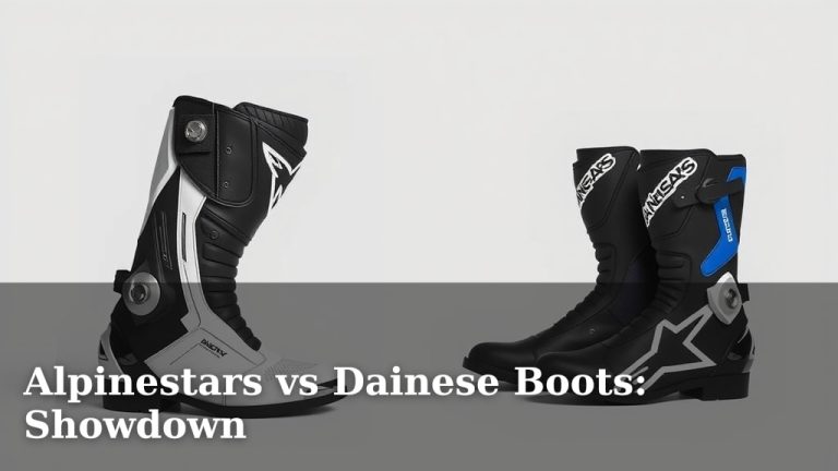Alpinestars vs Dainese Boots: Showdown