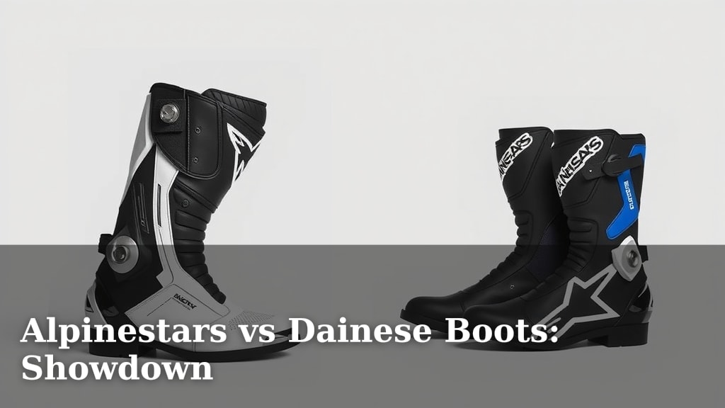 Alpinestars vs Dainese Boots: Showdown