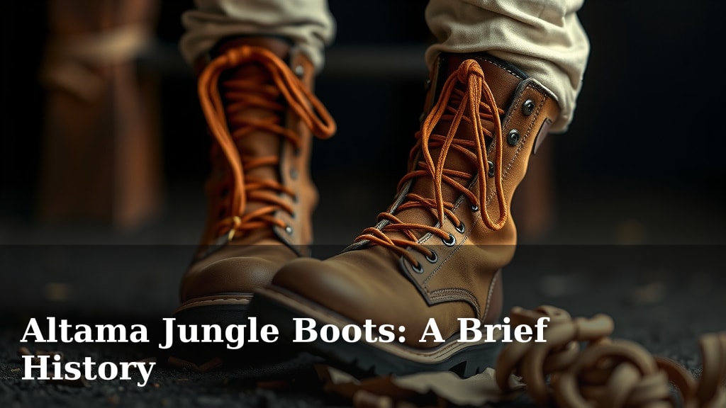 Altama Jungle Boots: A Brief History
