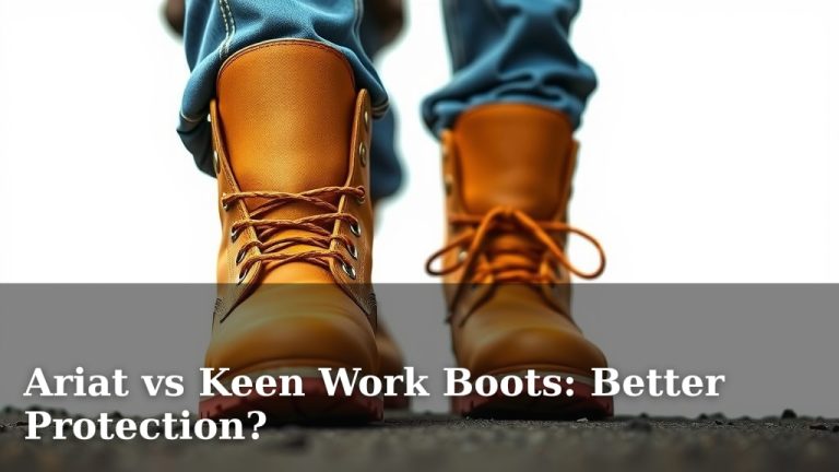 Ariat vs Keen Work Boots: Better Protection?