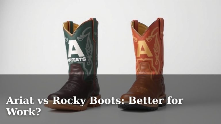 Ariat vs Rocky Boots: Better for Work?