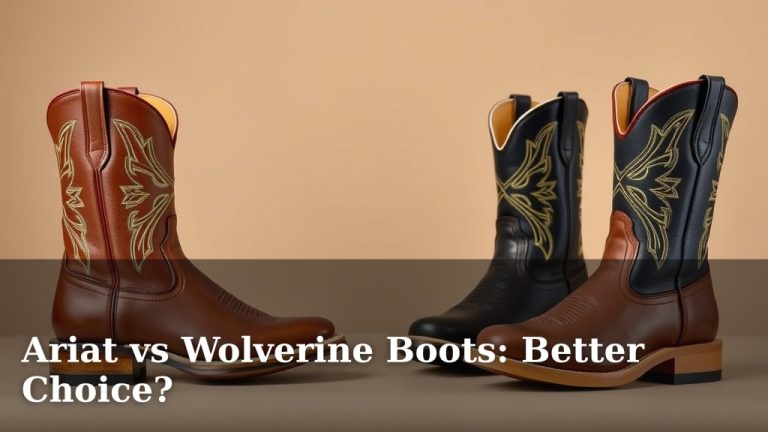 Ariat vs Wolverine Boots: Better Choice?