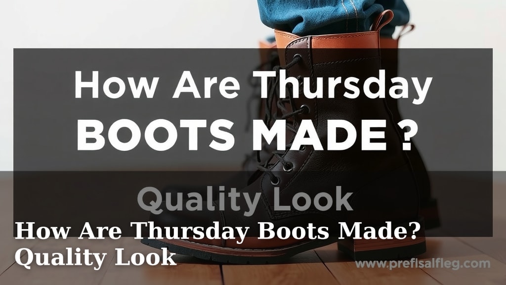 How Are Thursday Boots Made? Quality Look