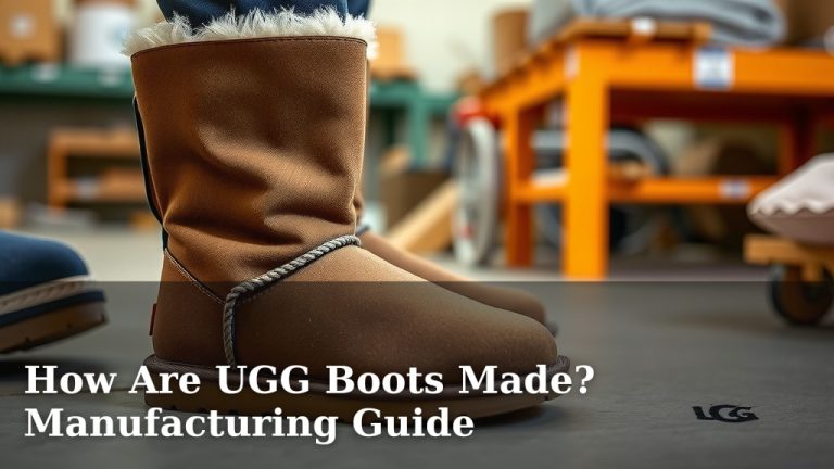 How Are UGG Boots Made? Manufacturing Guide