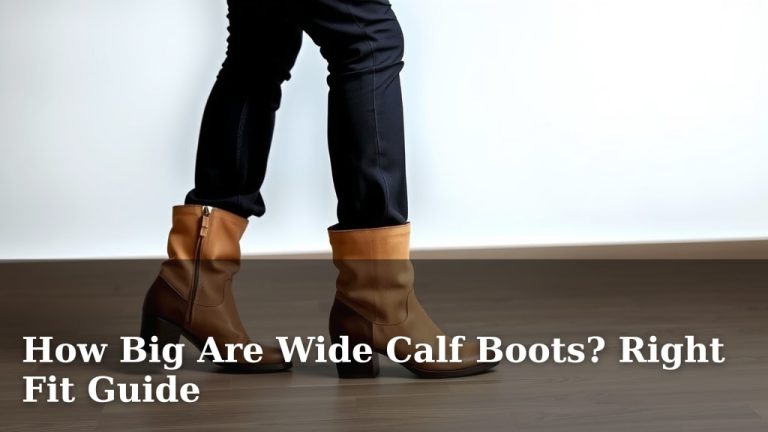 How Big Are Wide Calf Boots? Right Fit Guide