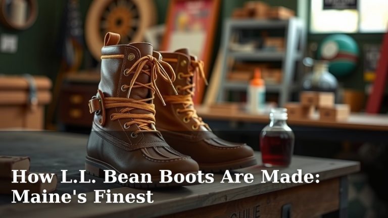 How L.L. Bean Boots Are Made: Maine's Finest