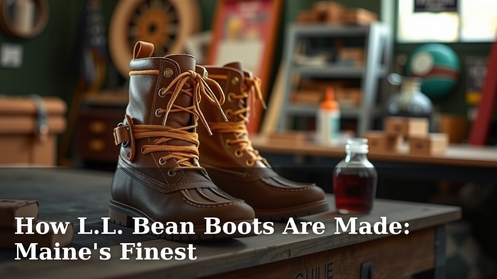 How L.L. Bean Boots Are Made: Maine's Finest