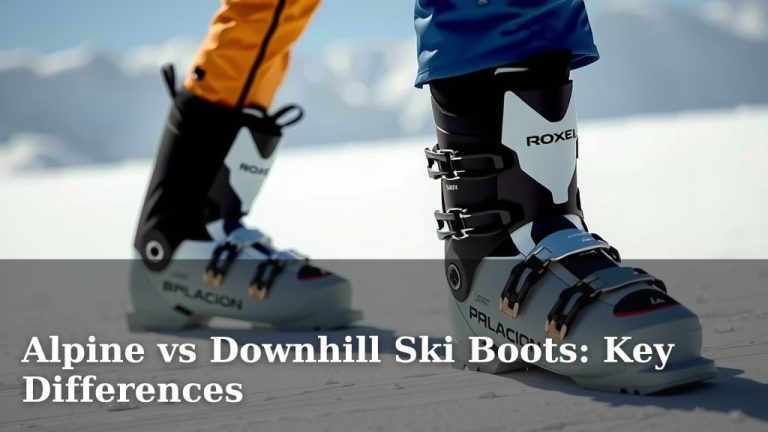 Alpine vs Downhill Ski Boots: Key Differences