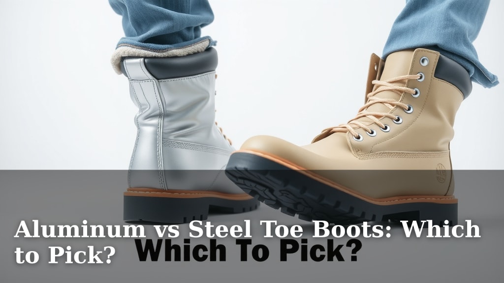 Aluminum vs Steel Toe Boots: Which to Pick?