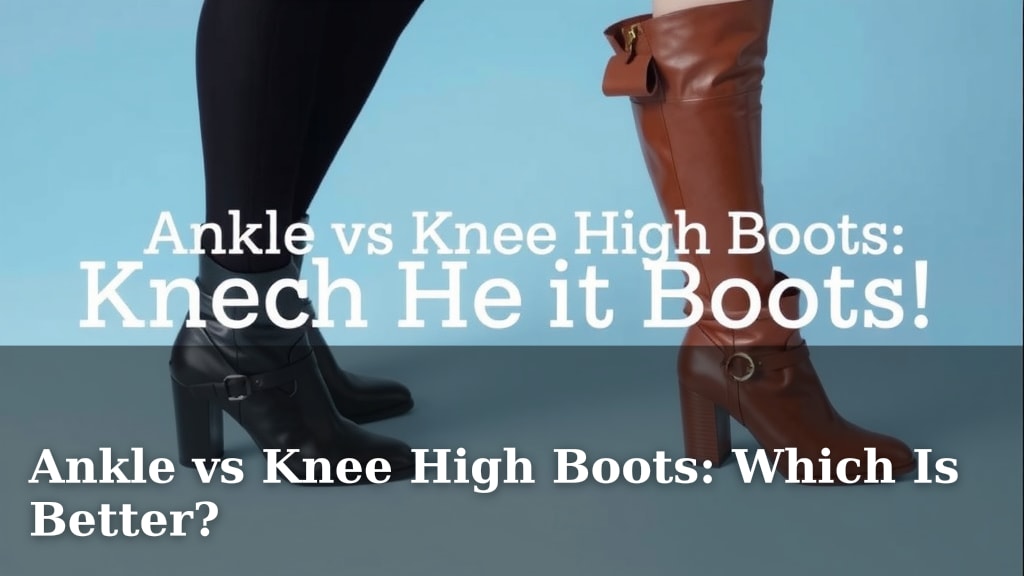 Ankle vs Knee High Boots: Which Is Better?