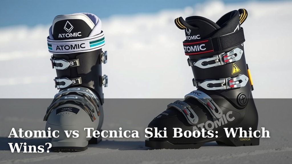 Atomic vs Tecnica Ski Boots: Which Wins?