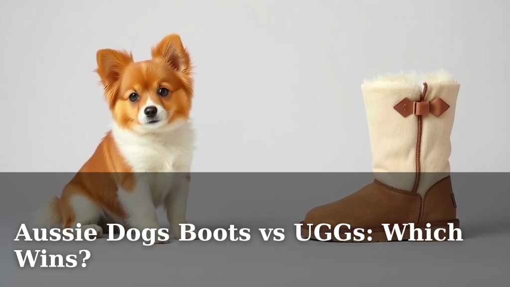 Aussie Dogs Boots vs UGGs: Which Wins?