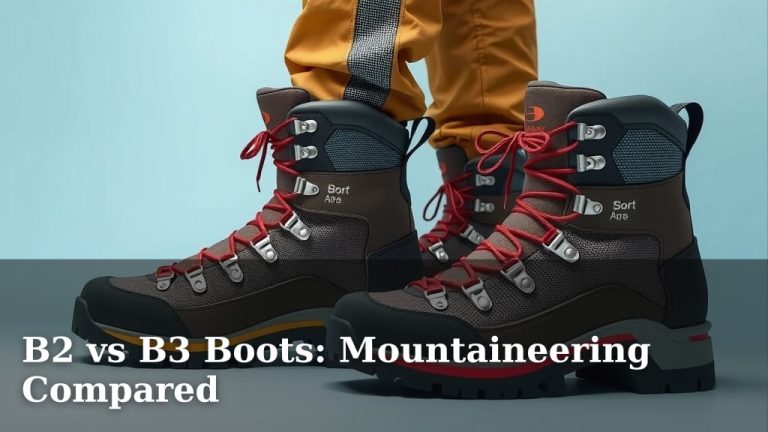 B2 vs B3 Boots: Mountaineering Compared