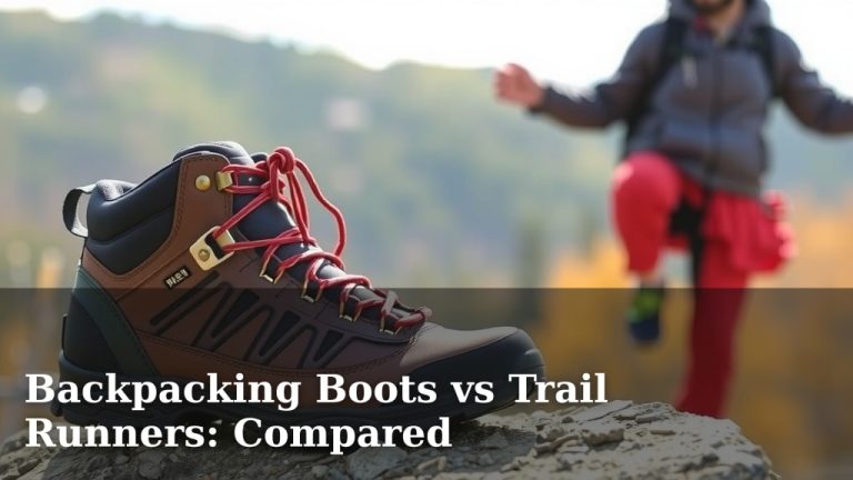 Backpacking Boots vs Trail Runners: Compared